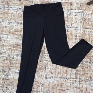 Black High-Waist Yoga Leggings